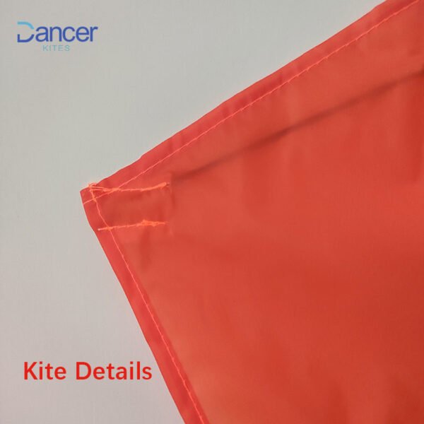 orange logo kite