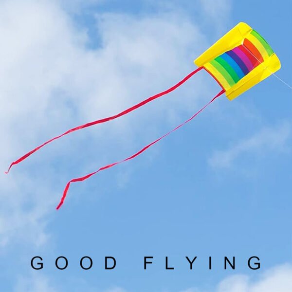 soft pocket kite with long tail