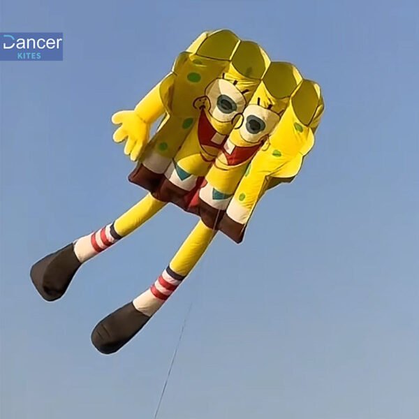 12sqm-cute-SpongeBob-Pilot-Kite