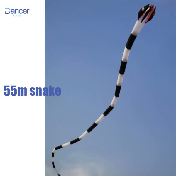 Giant Outdoor 55m Large Soft Snake Kite - Image 4