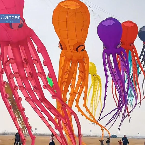 20m-solid-color-octopus-kite-for-beach