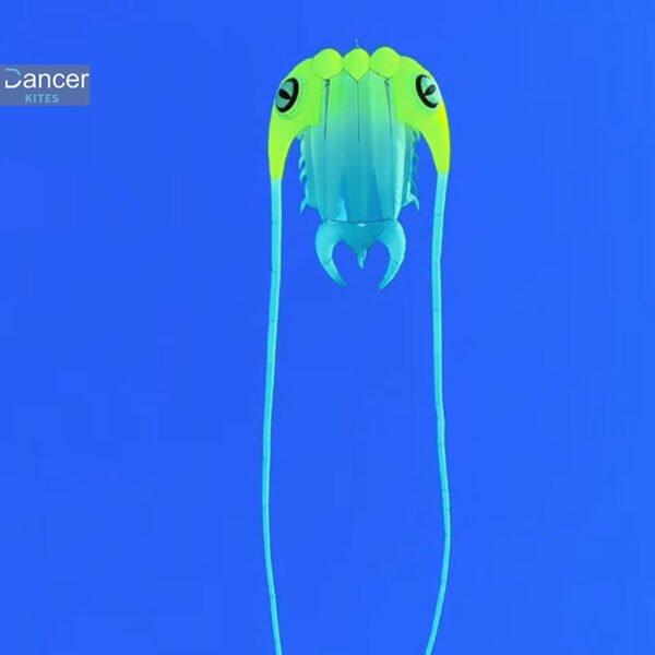 Gradient-green-trilobite-kite