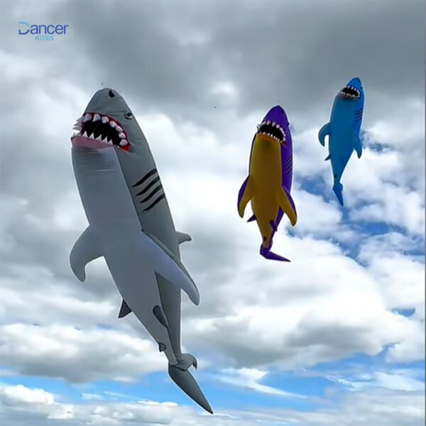 gray-shark-show-kite
