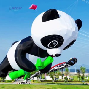 large-nylon-panda-kite