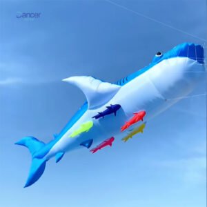 large-shark-with-baby-shark-kite