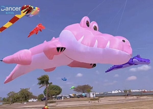 pink-big-crocodile-show-kite