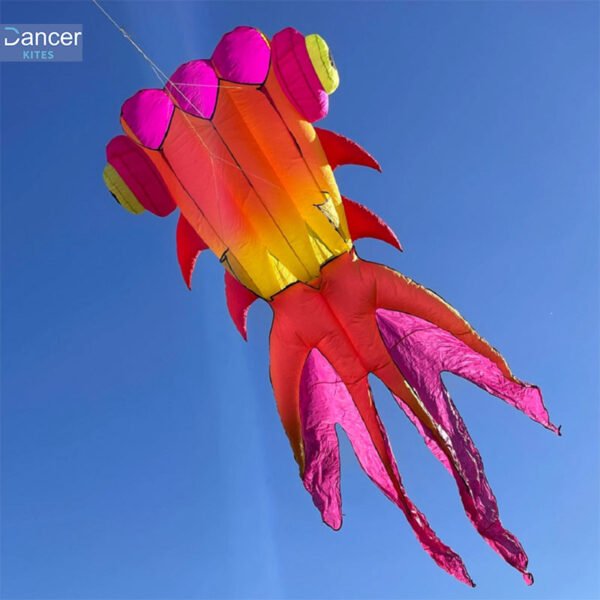 9m-nylon-pink-goldfish-kite