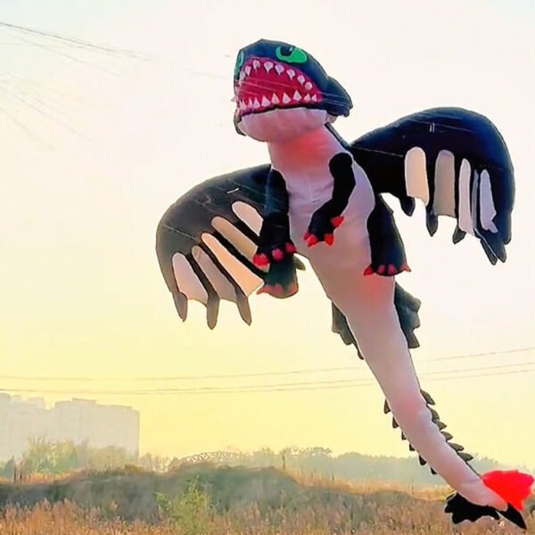 black-nylon-dragon-kite-for-adults