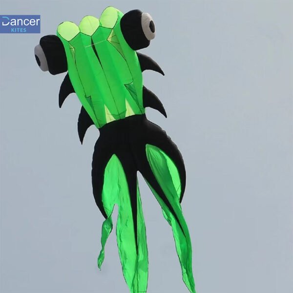 green-big-nylon-goldfish-kite