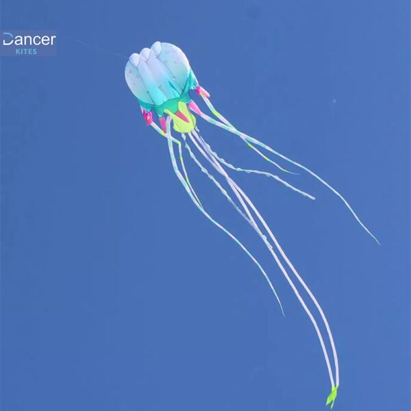 green-soft-jellyfish-kite