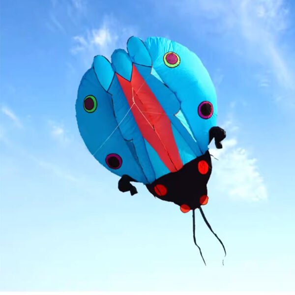 2/5/10sqm Ladybug Kite Line Laundry – High Quality Ripstop Nylon Soft Inflatable Kite for Adults with Storage Bag - Image 4