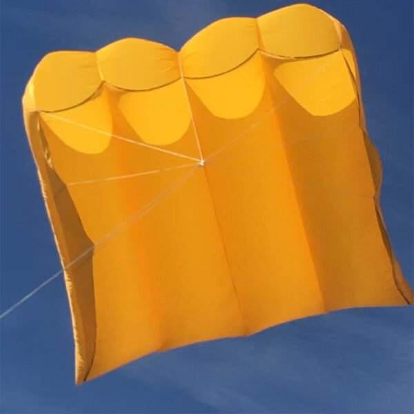 yellow-24sqm-nylon-pilot-kite