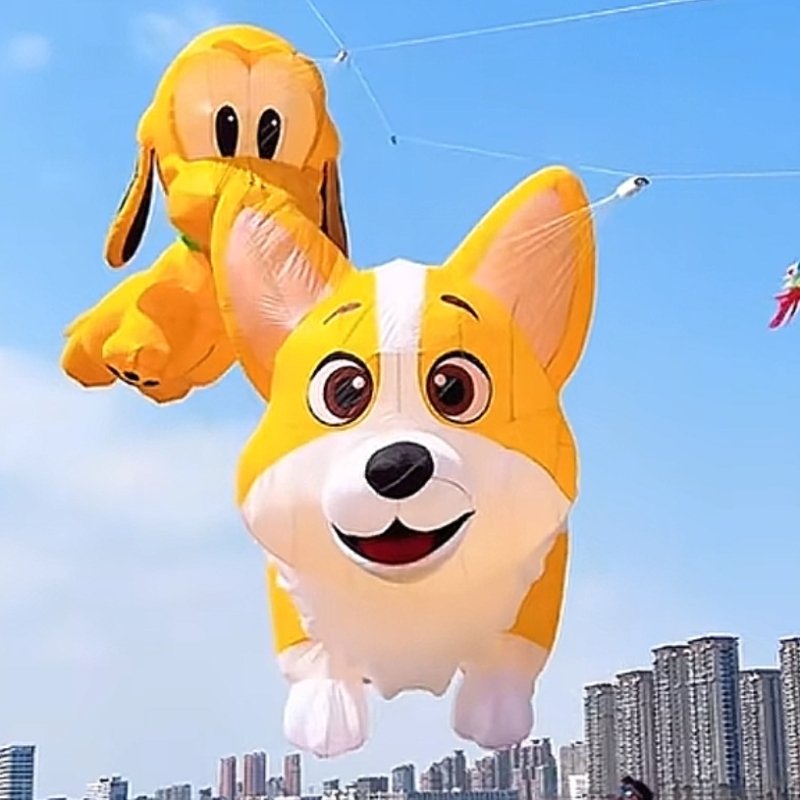nylon-Corgi-animal-show-kite