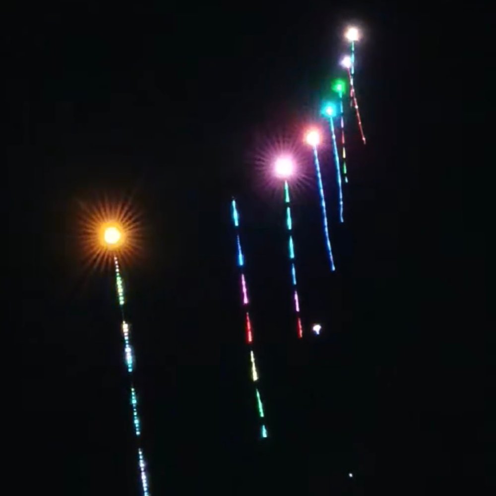 8m LED Kite String Lights – Color-Changing Light Kit with Remote Control for Delta & Inflatable Kites - Image 2