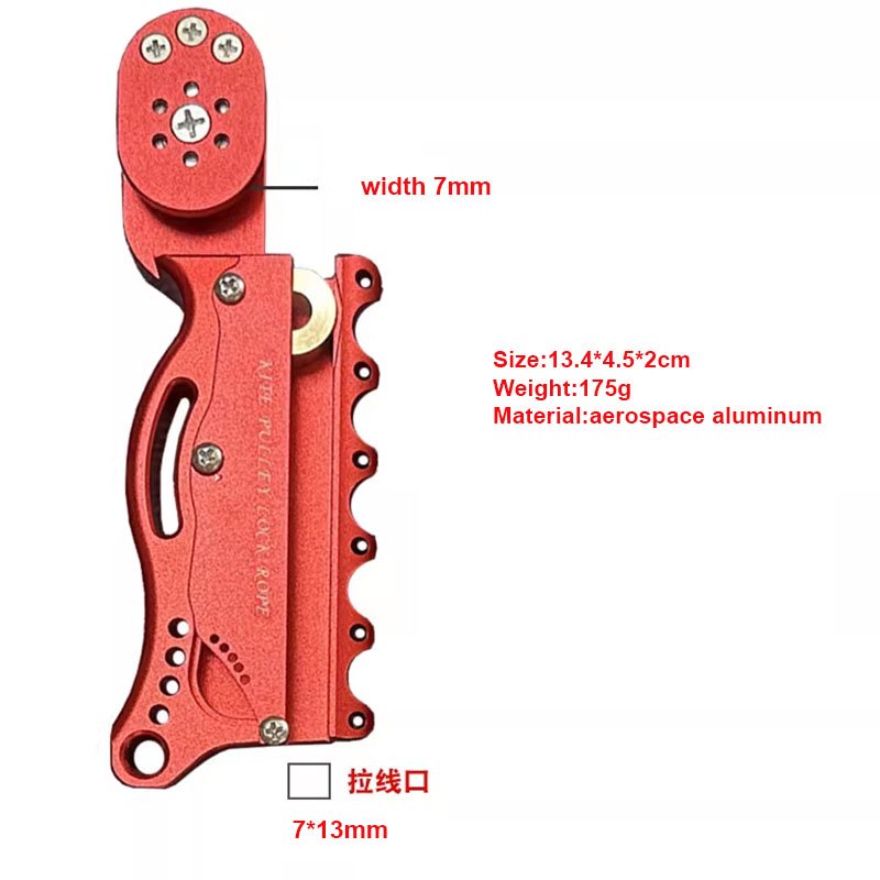 Crocodile Grip Kite Pulley – Heavy-Duty Kite Line Pulley for Large Kites - Image 2